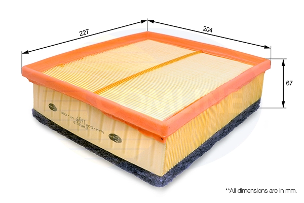 Filtro de aire de motor BMW 2 (2014-2021)
