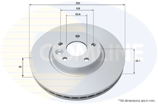 Disco de freno Ford S-Max  (CA1)