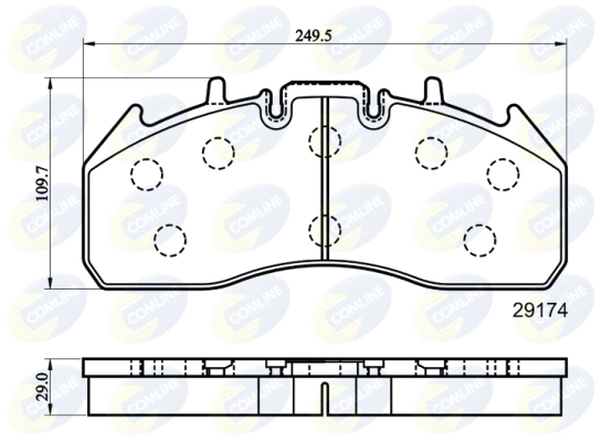 Pastillas de freno delanteras TRUCK FH12  camiones tractores (1993-2005) original desde 117,05 €
