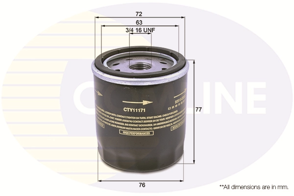 Filtro de aceite motor Suzuki Baleno  (EG)
