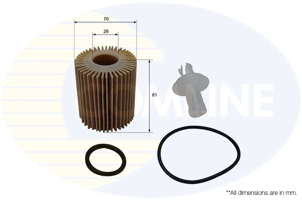 Filtro de aceite motor para Toyota Avensis  (T27)