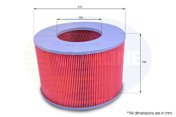 Filtro aire para Toyota Land Cruiser  (J9)