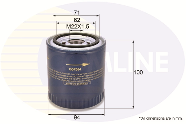 Filtro de aceite motor para Ford Explorer  (U2)