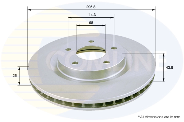 Comprar Freno de disco delantero Koleos  HY0