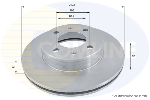 Comprar Disco de freno delantero Hyundai Accent II LC a bajo precio