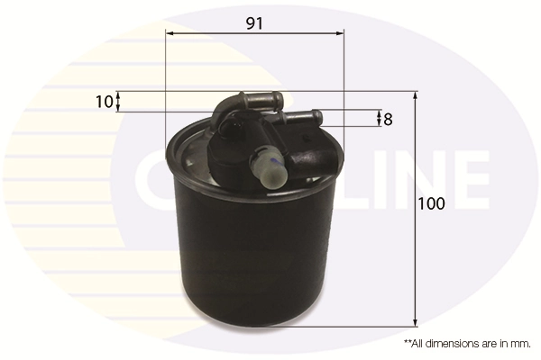 Filtro de gasoil para Mercedes ML/GLE  (C292)