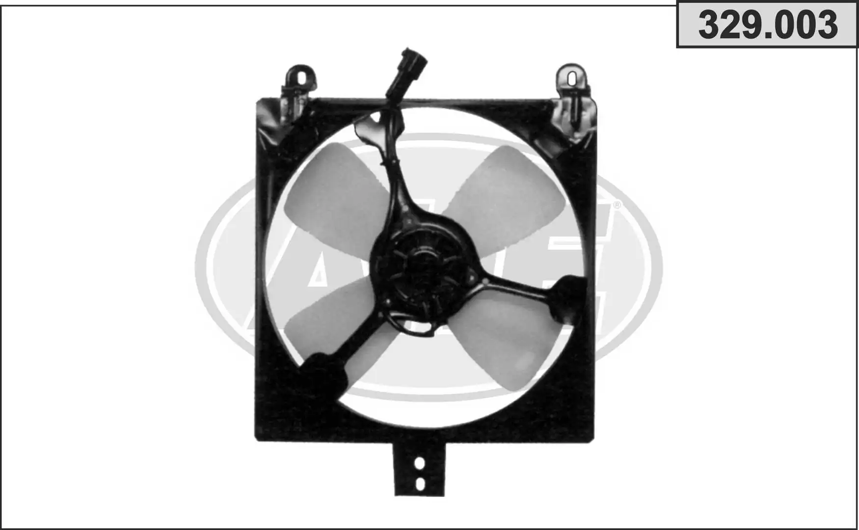 Difusor de radiador, ventilador de refrigeración, condensador del aire acondicionado, completo con motor y rodete Toyota Avensis 1 T22