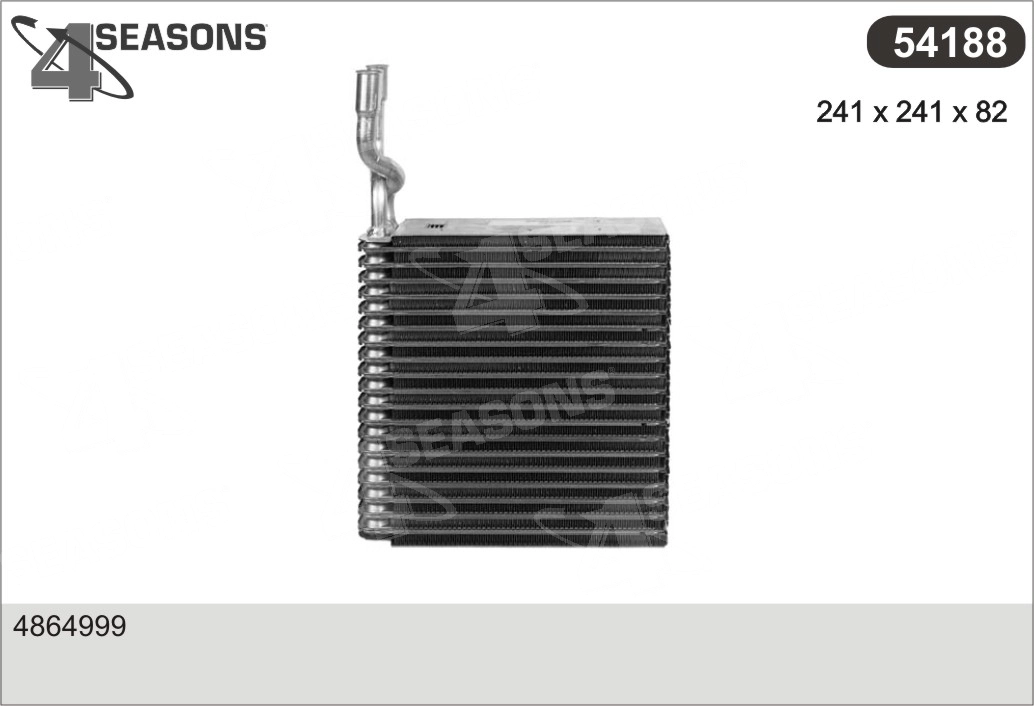 Evaporador, aire acondicionado Jeep Cherokee 2 XJ