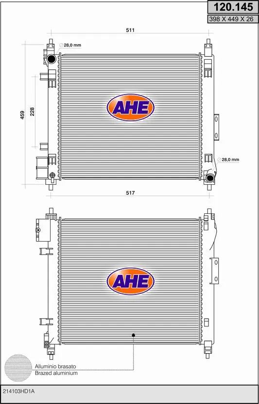 Comprar 701169 VALEO Radiador de auto