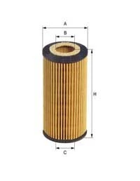 Filtro de aceite motor Mercedes E  (S210)