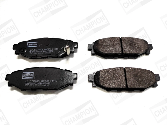  Pastillas de freno traseras Subaru Forester 4