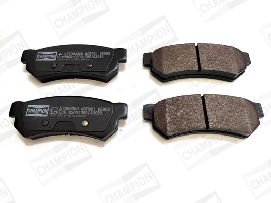 Pastillas traseras Dafmi D227SM