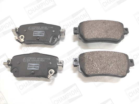  Pastillas de freno traseras Nissan Qashqai 2