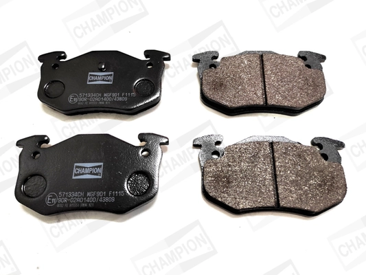 Pastillas traseras Renault (RVI) WBP20973A