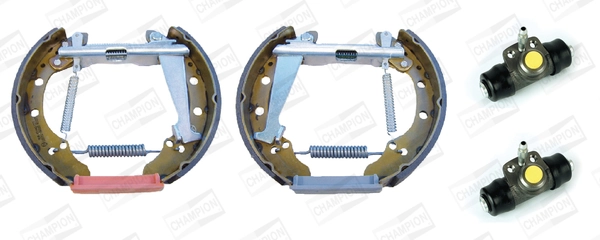 Kit frenos, disco de tambor, con cilindros, completo  para Volkswagen Passat B2 32B