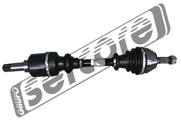 Semieje delantero izquierdo 327389 Peugeot/Citroen