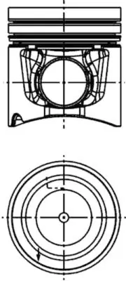 40666960 Kolbenschmidt Pistón