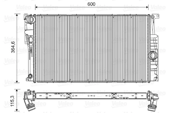735453 VALEO Refrigeración del motor