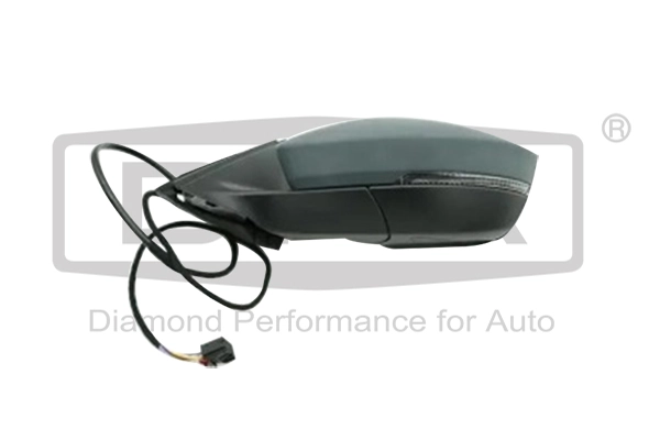 Espejo de retrovisor izquierdo para Skoda SuperB 3V3