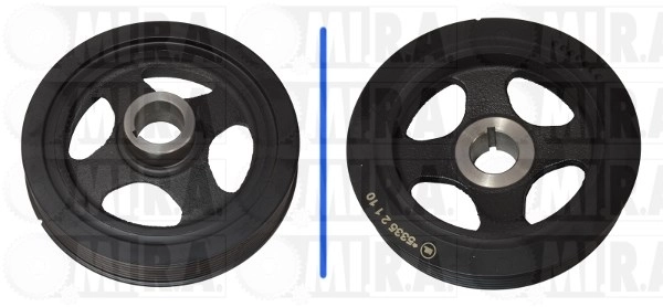Polea de cigüeñal para Toyota Yaris P10