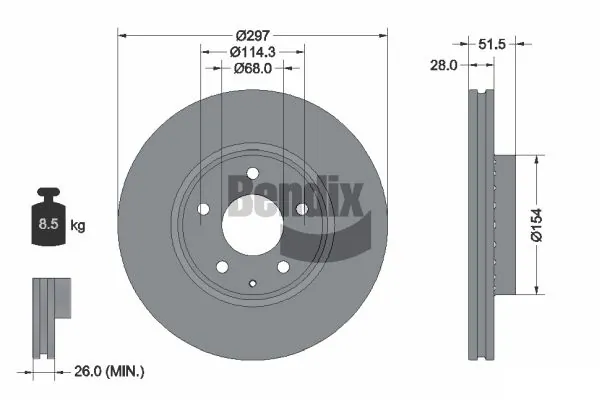 BDS1579 Jurid/Bendix