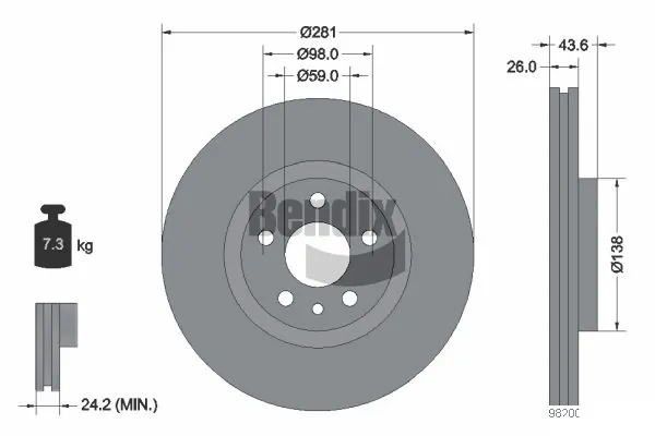 BDS1255 Jurid/Bendix