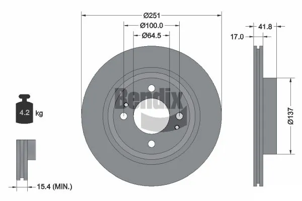 BDS1665 Jurid/Bendix