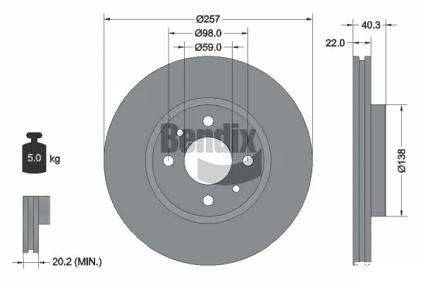 BDS1016 Jurid/Bendix