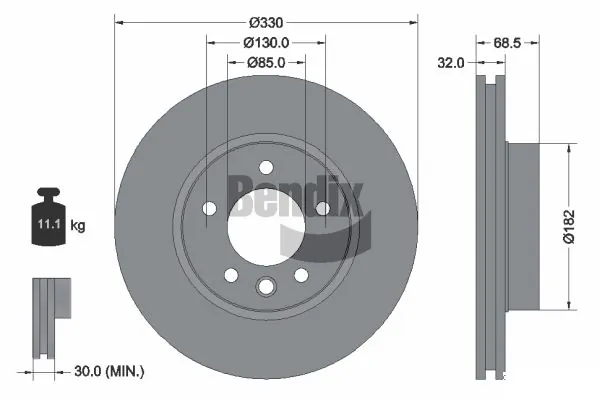 BDS1545RHC Jurid/Bendix