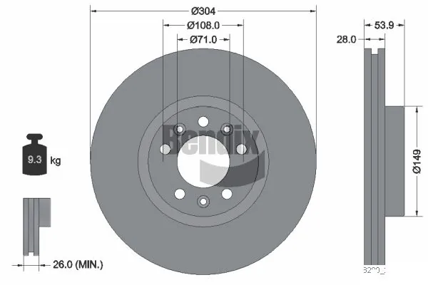 BDS1172 Jurid/Bendix
