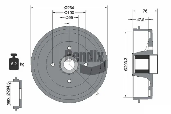 BDM1158 Jurid/Bendix