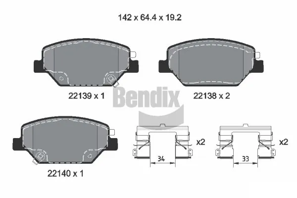 BPD2326 Jurid/Bendix