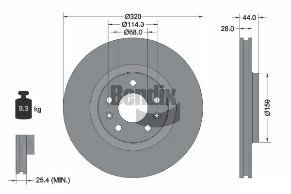 BDS1186 Jurid/Bendix