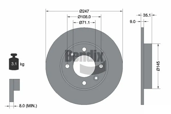 BDS1056 Jurid/Bendix