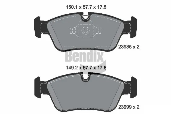 Pastillas de freno delanteras para BMW 1  (E81)