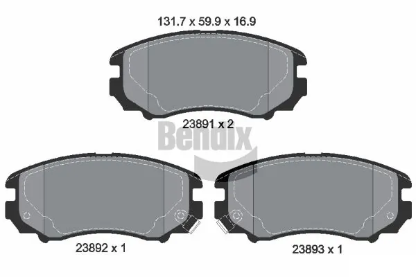 Pastillas de freno Hyundai Tucson I SUV comprar en España