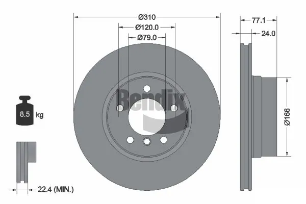 BDS1190HC Jurid/Bendix