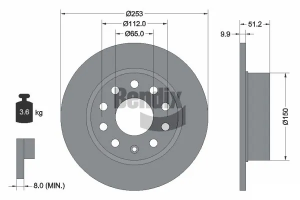 BDS1007 Jurid/Bendix