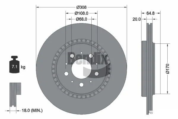 BDS1677 Jurid/Bendix