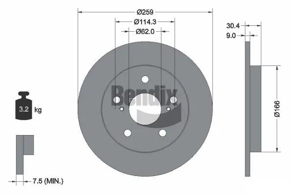 BDS1494 Jurid/Bendix