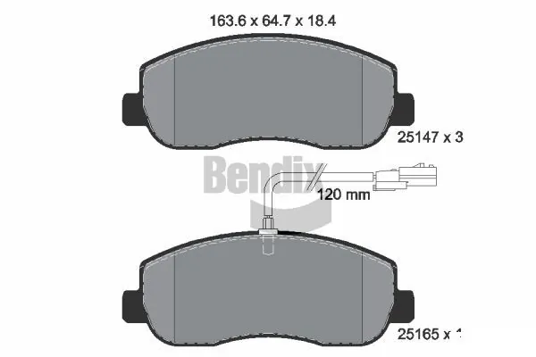 BPD1037 Jurid/Bendix