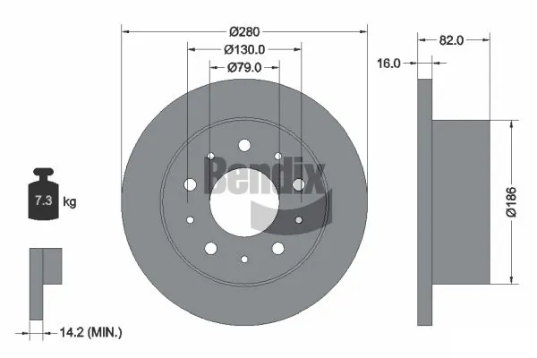 BDS1099 Jurid/Bendix