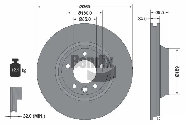 BDS1546RHC Jurid/Bendix