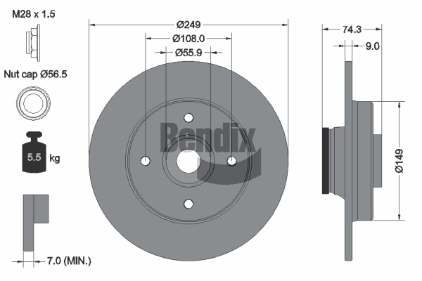 BDS1106 Jurid/Bendix