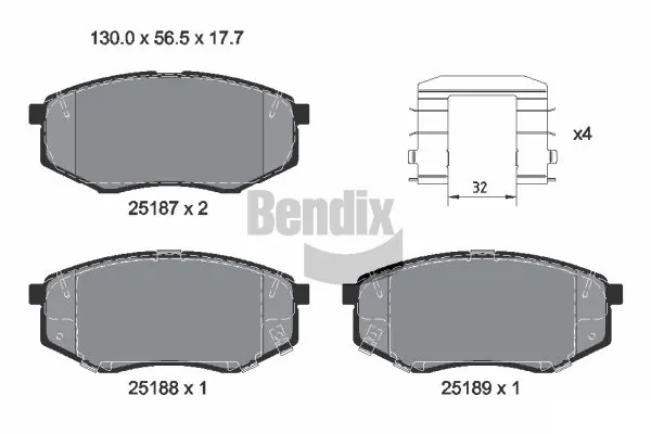 BPD1421 Jurid/Bendix