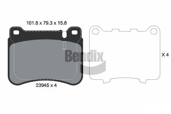 BPD1525 Jurid/Bendix