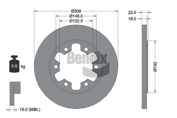 BDS1758 Jurid/Bendix