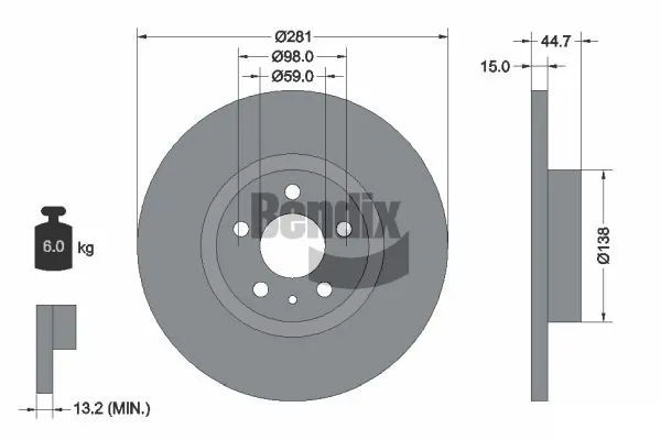 BDS1456 Jurid/Bendix
