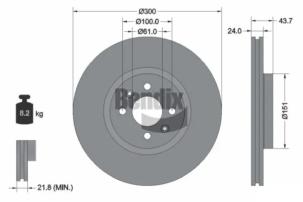 BDS1060 Jurid/Bendix