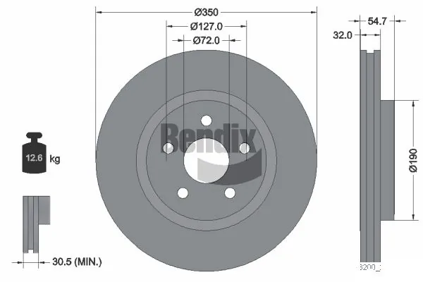 BDS1215HC Jurid/Bendix